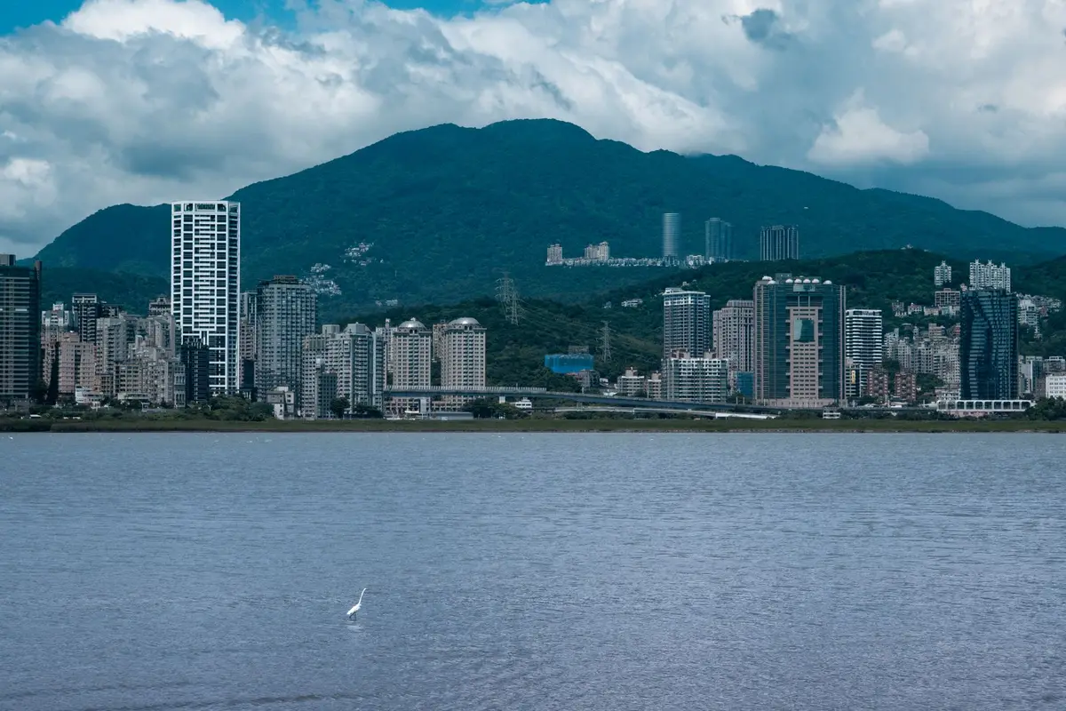 新北市河濱橋景