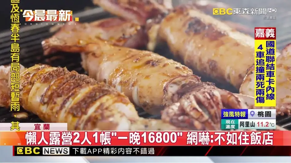 懶人露營2人1帳「一晚16800」 網嚇：不如住飯店 @newsebc