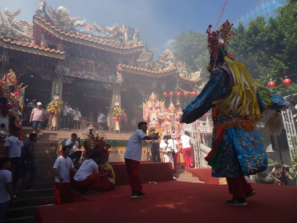廟宇祭典現場（示意圖）